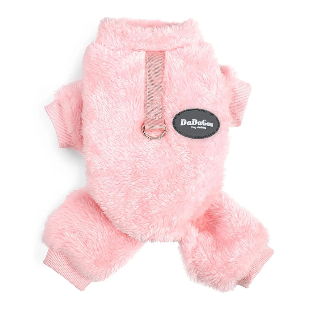 Roupas de inverno para cães e gatos de pequeno porte, como chihuahua e yorkshire, incluindo suéteres, pijamas de lã e outras peças confortáveis e quentinhas, indicadas tanto para machos quanto fêmeas.