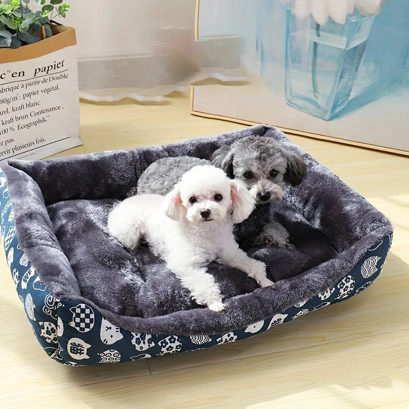 Camas, sofás, tapetes e acessórios para cães e gatos de todos os portes – inclui camas tipo cesta (Coussin Chien) e outros suprimentos para pets em casas pequenas, médias e grandes.