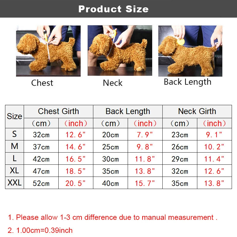 Roupas de inverno para cães e gatos de pequeno porte, como chihuahua e yorkshire, incluindo suéteres, pijamas de lã e outras peças confortáveis e quentinhas, indicadas tanto para machos quanto fêmeas.